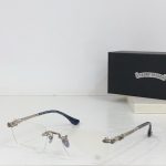 Chrome Hearts Signature Cross Rimless glasses