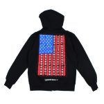 Chrome Hearts American Flag Fleece Hoodie