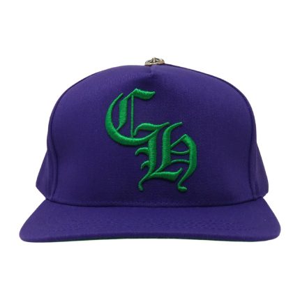 Chrome Hearts CH Baseball Cap - Purple/Green