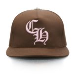 Chrome Hearts CH Baseball Hat - Brown/Pink