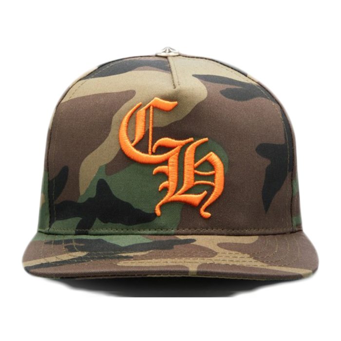 Chrome Hearts CH Baseball Hat - Camo