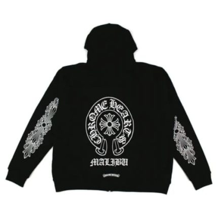 Chrome Hearts Malibu Exclusive Horse Shoe Zip Up Hoodie