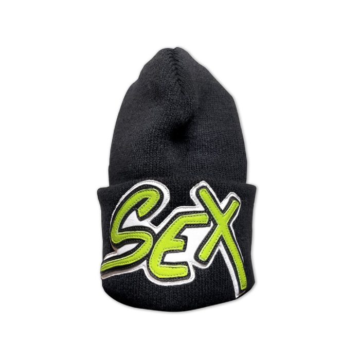 Chrome Hearts Matty Boy Sex Beanie Black FW21