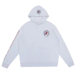 Chrome Hearts Rolling Stones Hoodie White