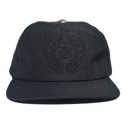 Chrome Hearts x Bella Hadid Slouch 5-Panel Hat - Black