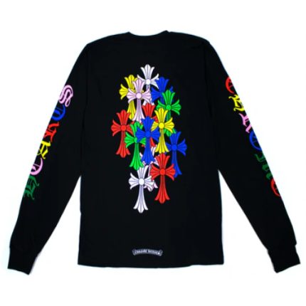 Chrome Hearts Multi Color Cross Cemetery L/S Sweatshirt