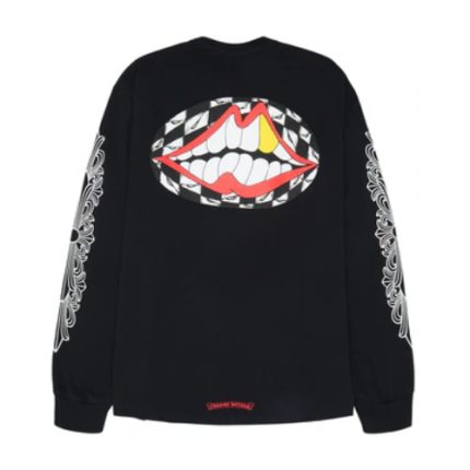 Chrome Hearts Matty Boy Flower Chomper L/S Sweatshirt