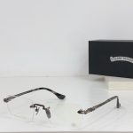 Chrome Hearts Signature Cross Rimless glasses