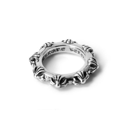 Cross Band Chrome Hearts Ring